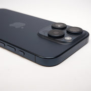 Apple iPhone 15 Pro 128GB Blue Titanium 100% Battery