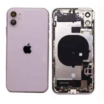 iPhone 11 Genuine Rear Housing Assembly (With Small Parts)