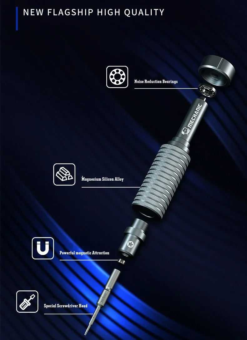 6in1 Mechanic IShell MAX – High-Precision Screwdriver Set for Professionals